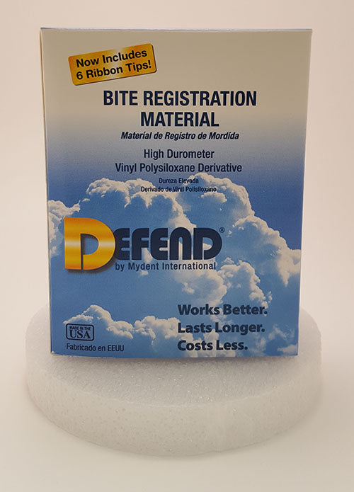 Mydent BR9010 Defend Bite Registration Material Hard Fast Set 2/Pk 50 mL Mydent BR9010 Defend Bite Registration Material Hard Fast Set 2/Pk 50 mL